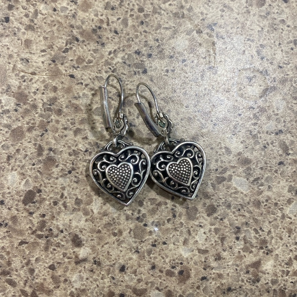 Brighton heart earrings